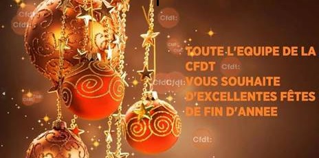 Joyeuses Fêtes cfdt orange innovation