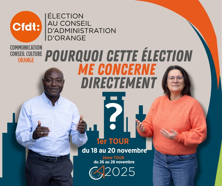 ÉLECTION AU CONSEIL D’ADMINISTRATION D’ORANGE 2025